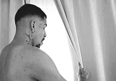 Couple makes up and goes to bed to relax and enjoy time together