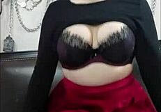 Big tits and big boobs in a femdom striptease video ActivityCompat