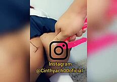Cinthya's anal dildo play is so intense!