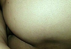 My husband takes him down and in my asshole