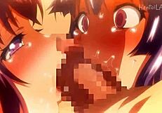 I’m totally lost watchin’ Chizuru and Chii-chan in wild hardcore hentai action, it’s insane!