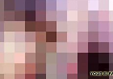 Strapon cock penetrates ass