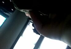 Mel teasingly sucks my throbbing cock with expert skill