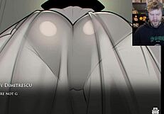 Main jenaka Lady Dimitrescu dengan minuman MILF penduduk