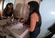 lunna real interviews teen latina preparing to fuck