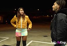 Wow! Street-Met Jennifer's Latin Ass Dominated in Public Doggystyle