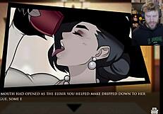 Pranking Lady Dimitrescu With Resident Milf Drink