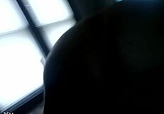 Mel teasingly sucks my throbbing cock with expert skill