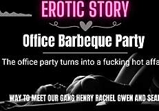 Asmr audio sex story: Departmental colleagues, managers and other employees at same company barbecue