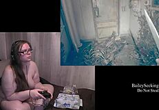 Naked Resident Evil 7 Gameplay with Tattooed BBW in Part 8.