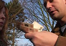 redhead woman gets fucked outdoor with blowjob orgasm