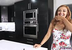 Teen Receives Punishment in First Time Group Encounter with Blowjob and 3some