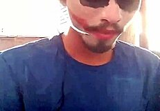 Joker is fucking so hard in the home office, feels amazing