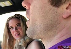 This babe hitchhiked and fucked during our amateur casting session