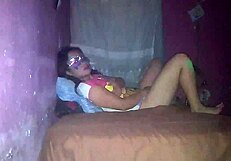 Fat ass bounces on dick