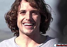 I can't believe this black babe is fucking her white poolboy so hard