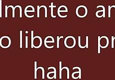 Suggestive Tease with Newbie's Monster Cock