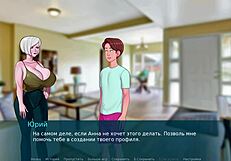 Big cock and boobs in comic porn gameplay – Part 2