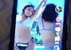 The latest cum tribute goes to Latina beauty Angelic Montero in the 18th episode of the video