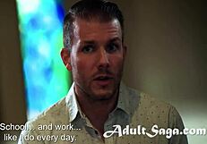 Despising Stepsis Anna Claire Clouds In Rough Face Fucking And Spanking Session