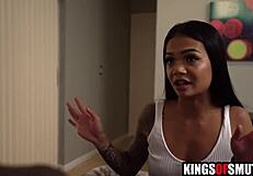 Curious Stepsister Tries Anal Sex For First Time, Fucking Her Tattooed Ass Hardcore