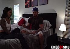 Curious Stepsister Tries Anal Sex For First Time, Fucking Her Tattooed Ass Hardcore