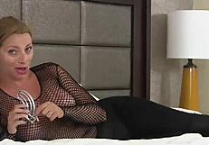 Try out femdom and chastity in this pov video