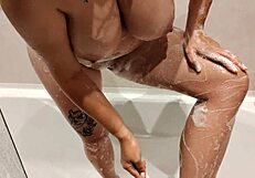 I just want to play in the shower with me and my big boobs!