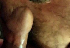 Gay Facial Cumshot in Hotel Room