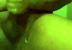 Creamy masturbation with big black cock 😍