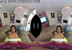 Vrhush Jenna Foxx Bent Over And Fucked In Yoga Pants