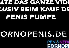 Horny slut gets anally fucked with deepthroat and cumshot