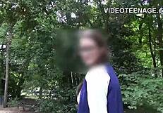 Teens with big tits in first casting