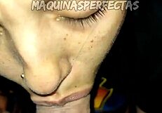 Awesome Stranger Squirts With Pleasure After Excellent Deepthroat Blowjob On Monster Cock, Cumshot Included!