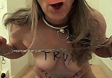 Why does this French slave crave solo punishment?