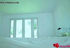 I grind on my glamour stepsister while sucking her petite body