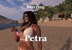 K And P Reach Orgasm On Beach Lesbian Reality