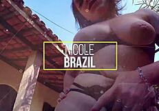 Behind Scenes Beach Fuck With Nicole Brazil And Crew