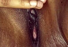 desi indian girl fingers her tight pussy