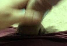 I'm stroking my cock solo right now