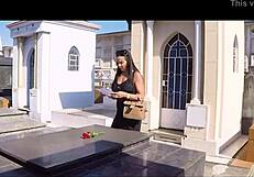 latina pornstar naldy rides monster cock in anal assfucking session ending with huge cumshot on big tits