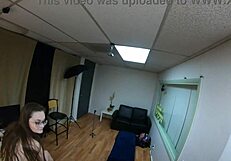 gigi breeze casting interview with amateur pussy focus