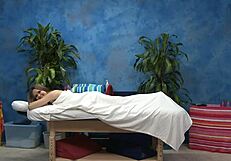 Relaxing massage turns into sensual body exploration with oils