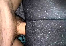 Amateur couple's homemade video of hardcore sex from behind