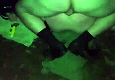 hannah horn goes into the woods to meet two guys