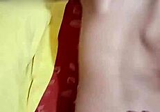 Latina girlfriend bends over for doggy