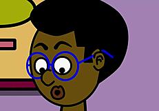 My nerdy funny cartoon animation