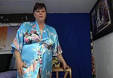 Rent is late again, but she demands payment in bed