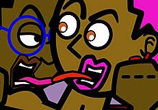 My nerdy funny cartoon animation