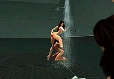 Intergalactic sluts awaken in erotic cartoon orgy adventure